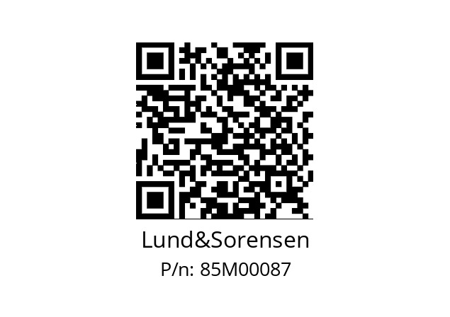   Lund&Sorensen 85M00087