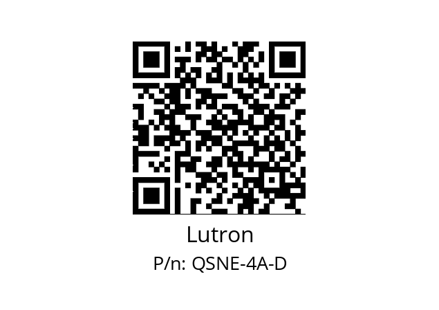   Lutron QSNE-4A-D