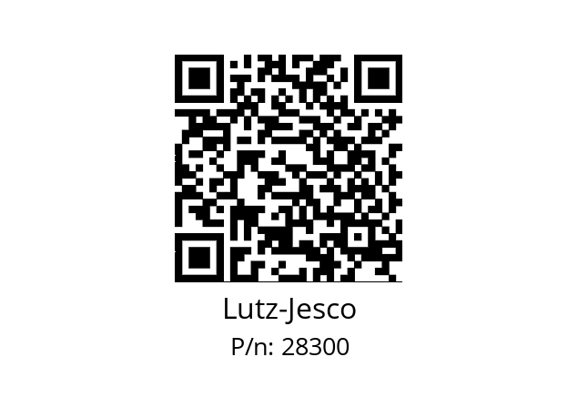   Lutz-Jesco 28300