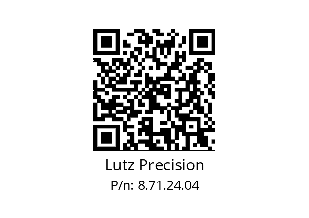   Lutz Precision 8.71.24.04