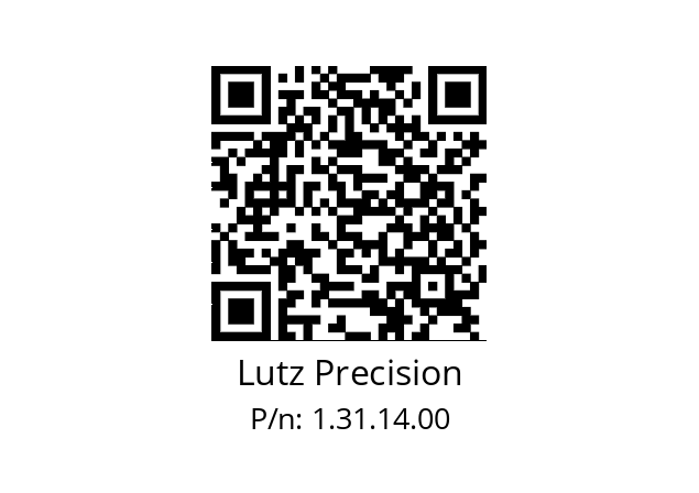   Lutz Precision 1.31.14.00