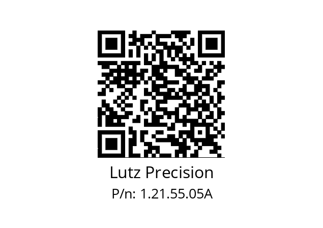   Lutz Precision 1.21.55.05A