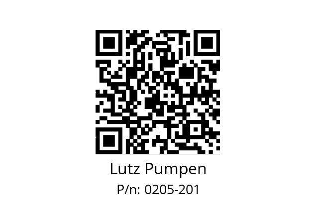   Lutz Pumpen 0205-201