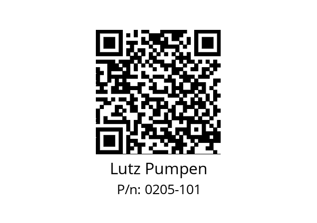   Lutz Pumpen 0205-101