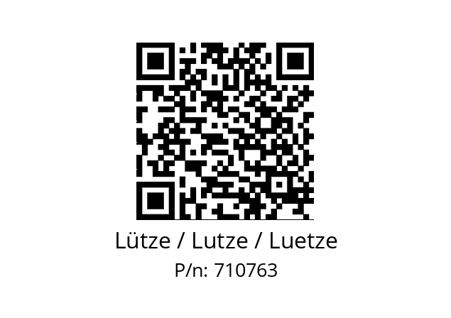   Lütze / Lutze / Luetze 710763