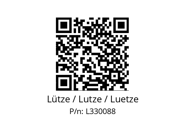   Lütze / Lutze / Luetze L330088