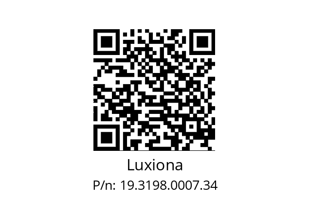   Luxiona 19.3198.0007.34