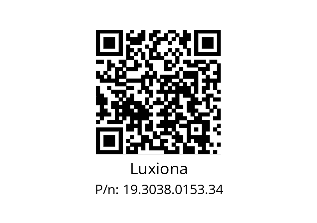   Luxiona 19.3038.0153.34