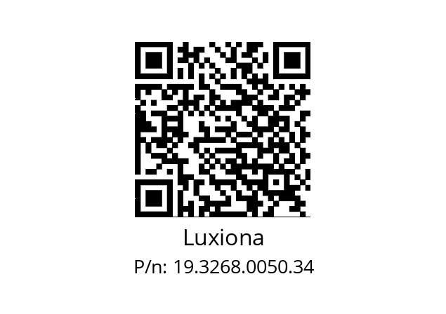   Luxiona 19.3268.0050.34