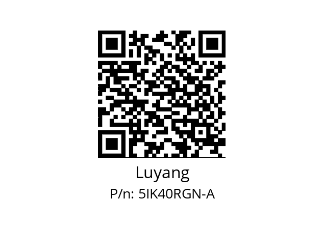   Luyang 5IK40RGN-A