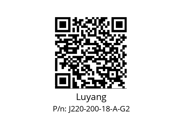   Luyang J220-200-18-A-G2