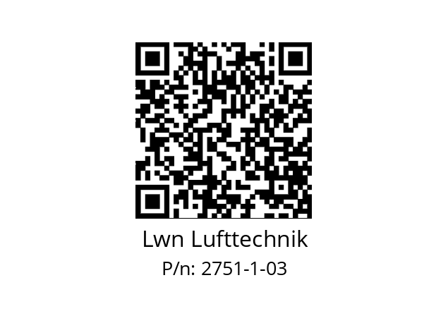  T0006421, 2751-1-03 Lwn Lufttechnik 2751-1-03