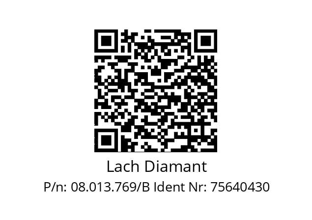   Lach Diamant 08.013.769/B Ident Nr: 75640430