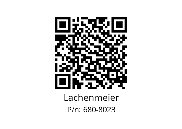   Lachenmeier 680-8023