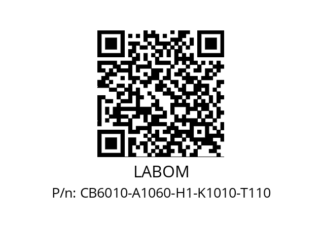   LABOM CB6010-A1060-H1-K1010-T110