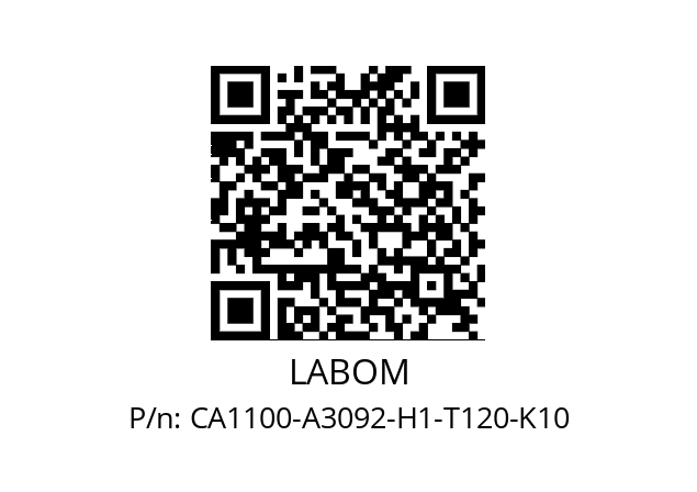   LABOM CA1100-A3092-H1-T120-K10