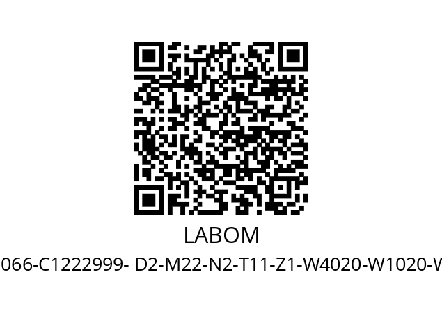   LABOM GA2540-HY-A141066-C1222999- D2-M22-N2-T11-Z1-W4020-W1020-W2002 PA2100-F12-H1