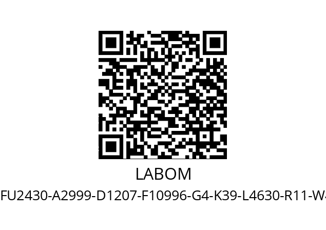   LABOM FU2430-A2999-D1207-F10996-G4-K39-L4630-R11-W4020