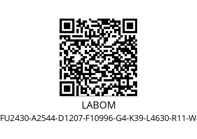   LABOM FU2430-A2544-D1207-F10996-G4-K39-L4630-R11-W4020