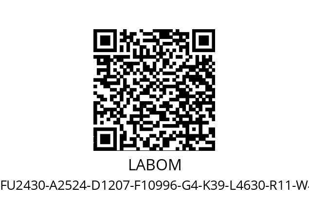   LABOM FU2430-A2524-D1207-F10996-G4-K39-L4630-R11-W4020