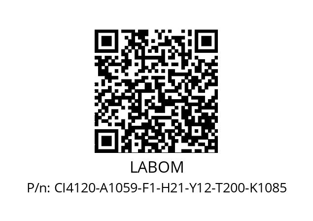   LABOM CI4120-A1059-F1-H21-Y12-T200-K1085