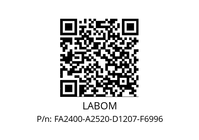   LABOM FA2400-A2520-D1207-F6996