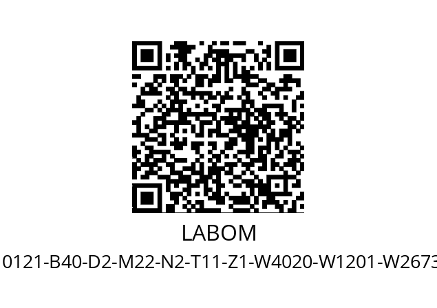   LABOM GA2500-A2310121-B40-D2-M22-N2-T11-Z1-W4020-W1201-W2673    PA2100-F12-H1