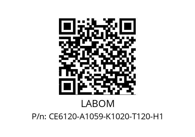   LABOM CE6120-A1059-K1020-T120-H1