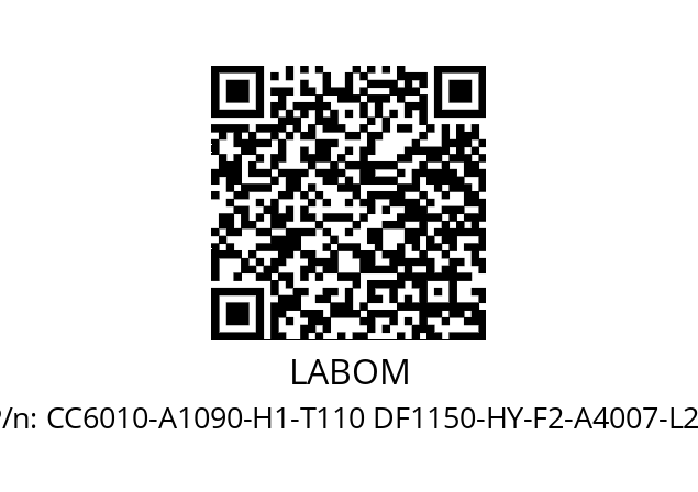   LABOM CC6010-A1090-H1-T110 DF1150-HY-F2-A4007-L22