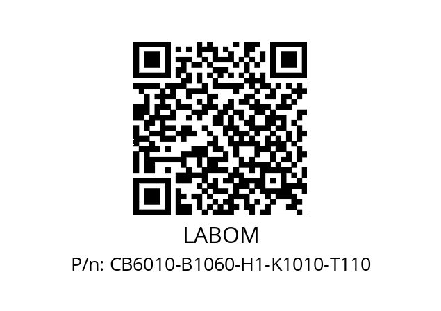   LABOM CB6010-B1060-H1-K1010-T110