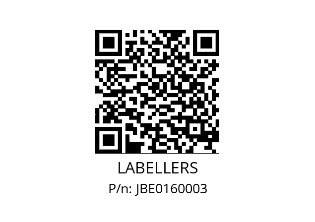   LABELLERS JBE0160003