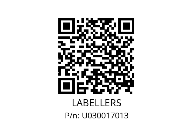   LABELLERS U030017013