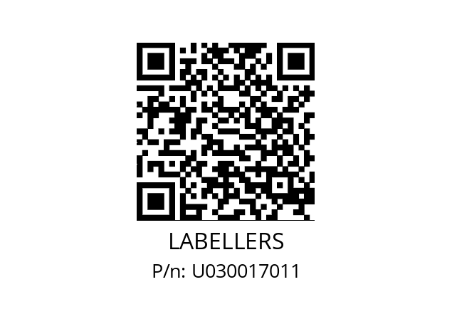   LABELLERS U030017011