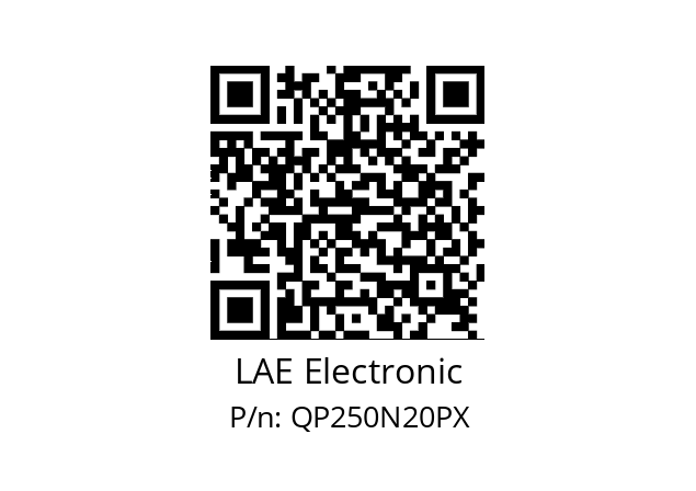   LAE Electronic QP250N20PX