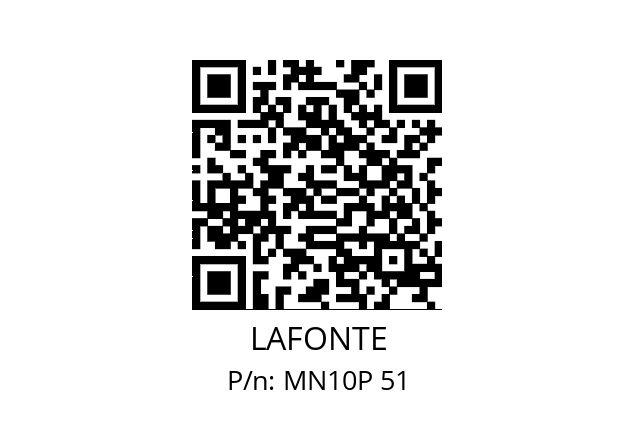   LAFONTE MN10P 51