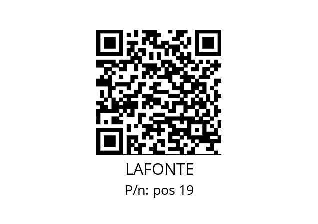   LAFONTE pos 19