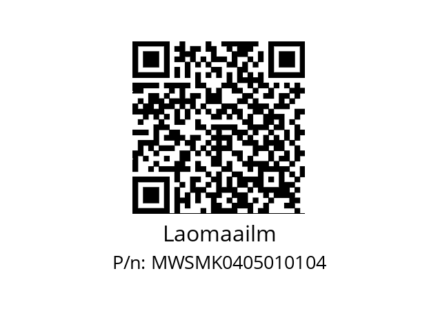   Laomaailm MWSMK0405010104