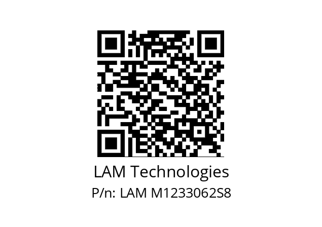   LAM Technologies LAM M1233062S8