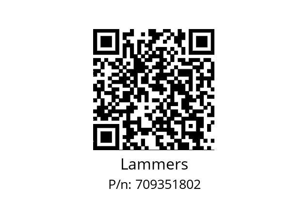   Lammers 709351802