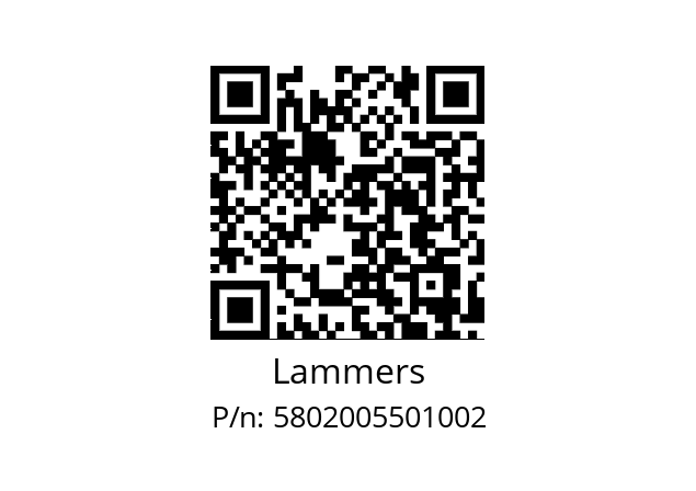   Lammers 5802005501002