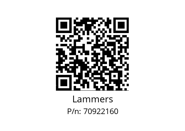   Lammers 70922160