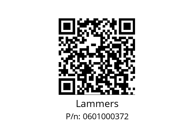   Lammers 0601000372