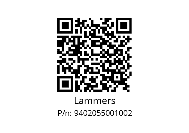   Lammers 9402055001002