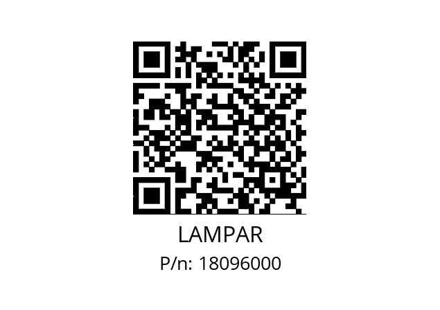   LAMPAR 18096000