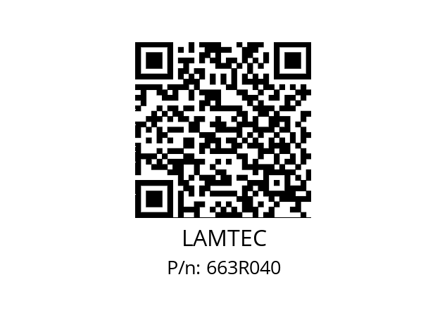   LAMTEC 663R040