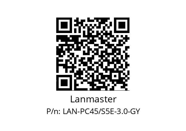   Lanmaster LAN-PC45/S5E-3.0-GY