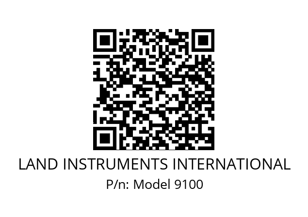   LAND INSTRUMENTS INTERNATIONAL Model 9100