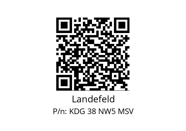   Landefeld KDG 38 NW5 MSV