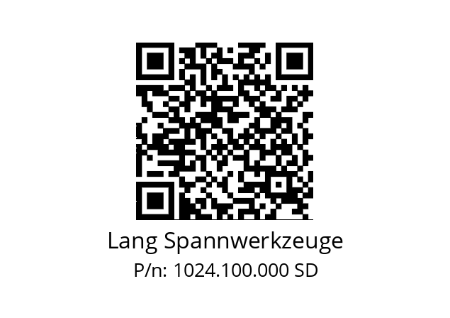   Lang Spannwerkzeuge 1024.100.000 SD