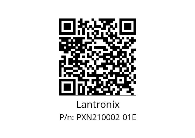   Lantronix PXN210002-01E